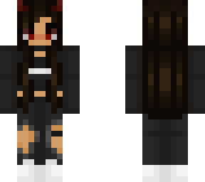 new devil girl brown hair