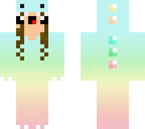 not mine!!!!! edit of rainbow dino skin
