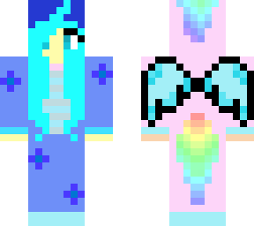 pink blue rainbow onesie
