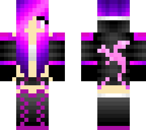 purple dragon girl