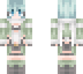 Asada Shino Sao Ggo Minecraft Skin