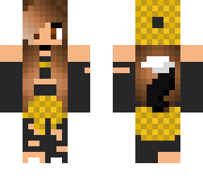 brunette yellow gangster wolf girl