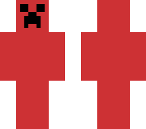 creeper red simple