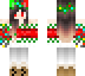edited vampire ready for christmas (has cat ears)
