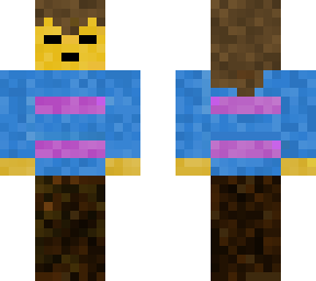 its frisk on undertale.
