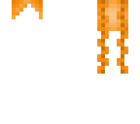 orange braids