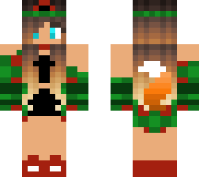 x-mas fox girl