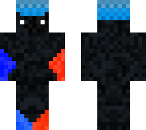 black glow fire/water