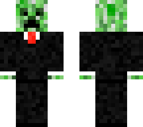 creeper in a tuxedo