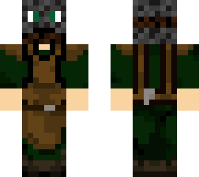 bald blacksmith w helmet
