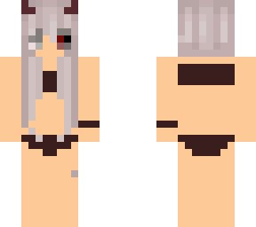 bikini demon girl