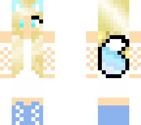 blue fox girl