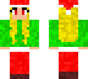 christmas corn girl