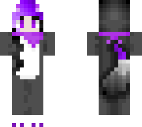 female purple wolf/fox