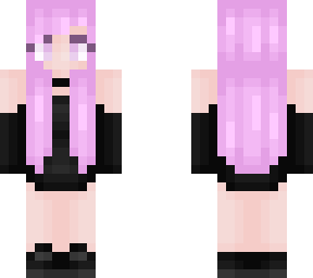 pink gothic girl
