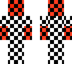checkered