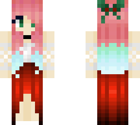 christmas girl skin