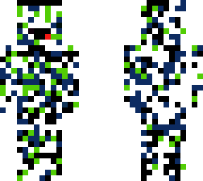 derpy navy-blue & lime-green camo??