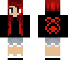 girl whit lycan hoodie