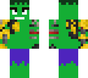 hulk with doom-fist gauntlet