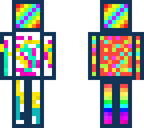 rainbow outline