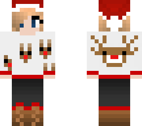 reindeer sweater!