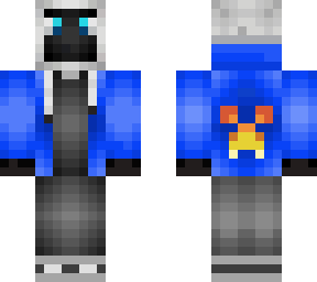 robot with hoodies