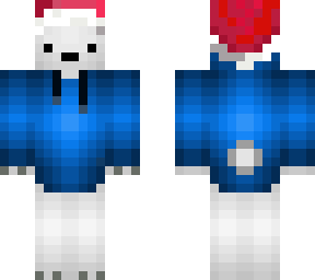 santa polar bear