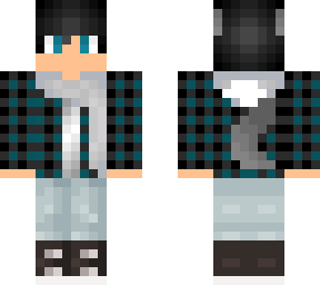 wolf boy w/ scarf