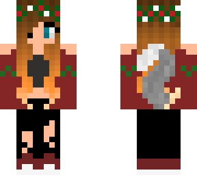 wolf girl skin (christmas)