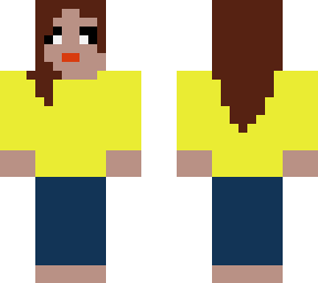 women with yellow shirt