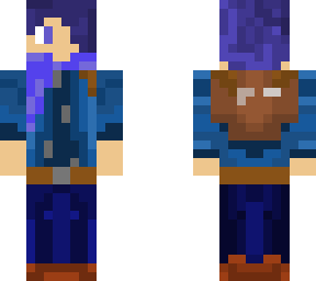 blue elf boy