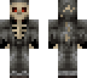 cloaked skeleton