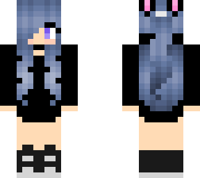 emo rabbit girl