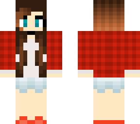 fixed brown haired girl