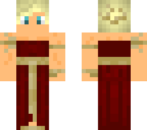 garroth... in a dress...
