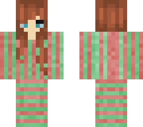 girl/mom in christmas pj's