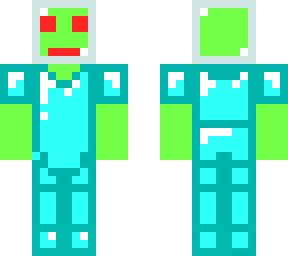 green man diamond armor