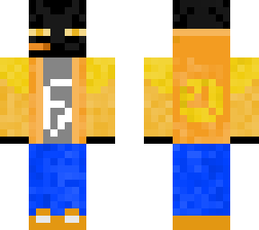 orange player enderman