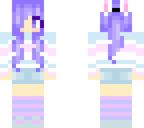 pastel rabbit girl