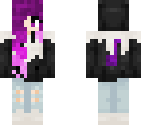 purple music girl