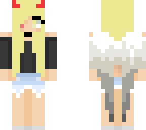 reupload* willow with her wings and horns