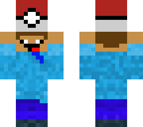 steve holding pokeball