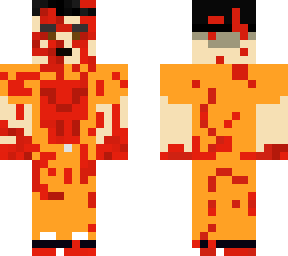 frank castle, covered in jam