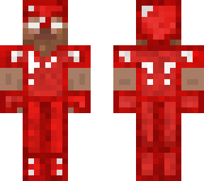herobrine with lava armor
