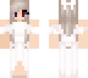 kawaiipandy wedding dress skin