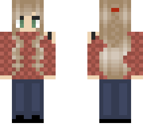 plaid woman
