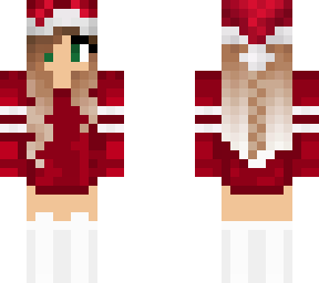 santa girl edit