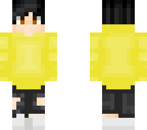 yellow hoodie