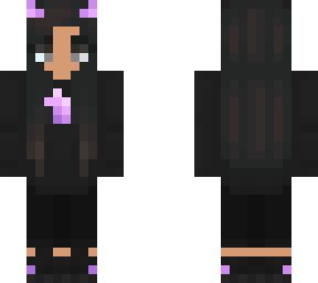 black + purple